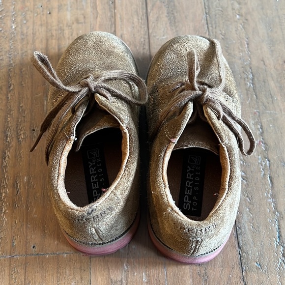 Sperry tevin suede medium brown Oxford shoes - Picture 5 of 9